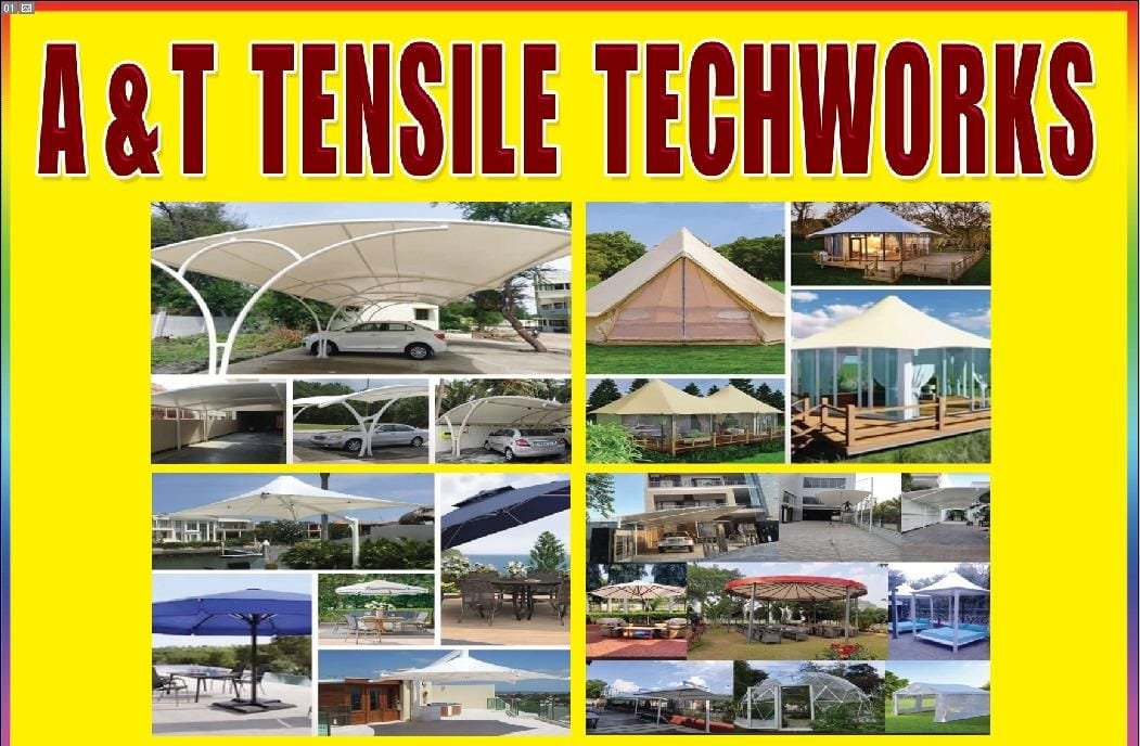 Tensile Roof Structure in Patna | A&T TENSILE TECHWORKS