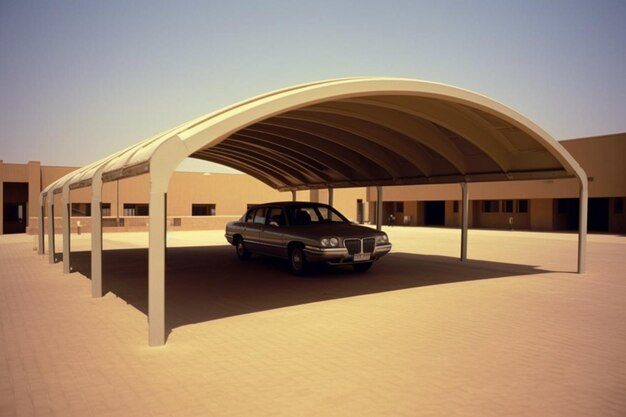 Tensile Car Parking Structure in Patna